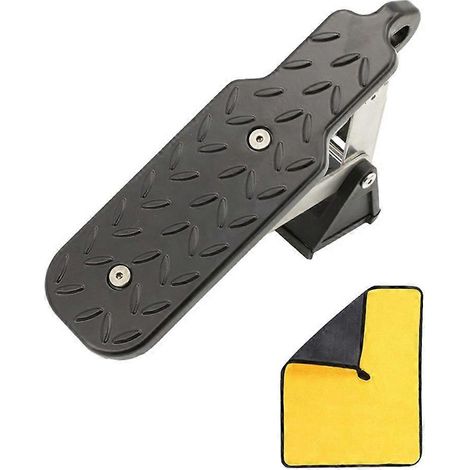 Marchepied de toit universel, compatible avec la plupart des SUV, comprenant des loquets de verrouillage de porte, des crochets de toit, des supports et des pédales. Facile d'accès, il constitue un ac (1/5)