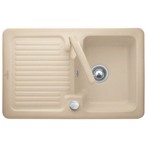 Lavabo réversible en céramique Condor VB EB-SP 45 800x510mm Blanc neige cplus (1/2)