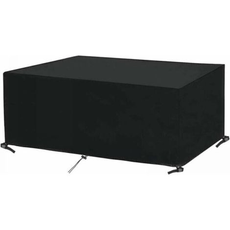 Rectangular protective cover for garden table, outdoor furniture protector, waterproof, Oxford fabric (170 x 94 x 71 cm) (1/4)
