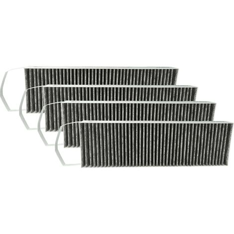 vhbw 4x Activated Carbon Filter compatible with Bora S Pure, Pure, PUXU, M Pure, X Pure Extractor Hood (1/4)