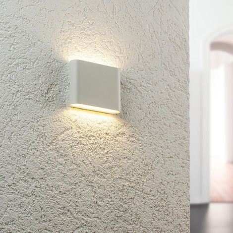 Wandleuchte Slide UP and DOWN 3000K IP54 - Watt: 6W - Farbe: Weiß (1/5)