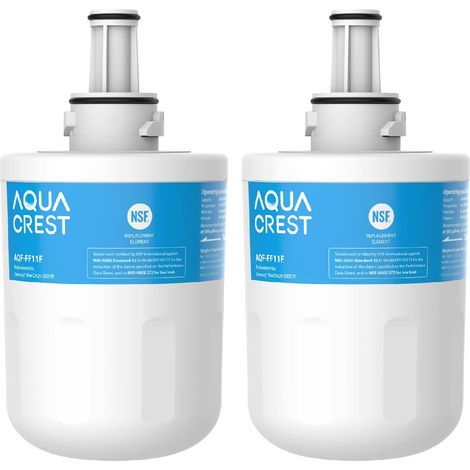 2 Filtre à eau,Réduit chlore et odeur,Certifié NSF 42 et 372,Pour réfrigérateur Samsung Aqua Pure Plus (1/5)