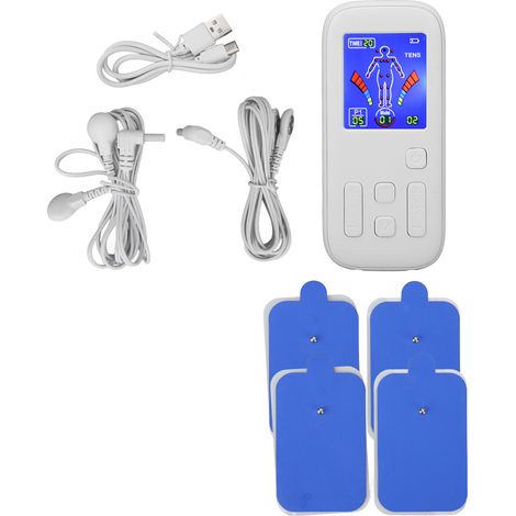 Stimulateur musculaire professionnel à impulsions électroniques, 35 modes, unité TENS/EMS double canal (1/5)