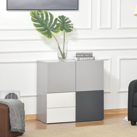 Meuble multi-usage avec tiroirs et portes, meuble de salon, chambre, bureau (1/5)