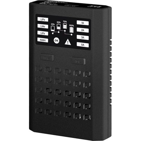 60W Chargeur de Batterie Chargeur D'Équilibrage de Batterie au Lithium 2-6S Support Lipo LiHv Life NiMh pour Voiture RC FPV Racing Drone (1/5)