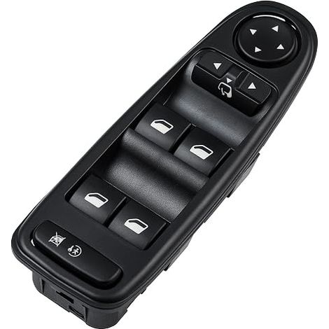 YAOPEI Commande Leve Vitre C4 Picasso Conducteur Avant Gauche 6554.YH Interrupteur Bouton Lève Vitre Pour Citroen C4 Grand Picasso (1/5)