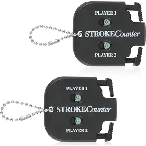 Compteur De Coup De Golf - Compteur Mécanique À Cliquet 0 À 9 - Pour Entraînement Et Compétition - 2 Pièces (1/3)