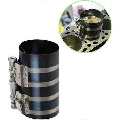 2 PCS Piston Ring Compressor Shrinker Piston Ring Installation Tool Engine Repair Tool, Specification: 6 inch (1/5)