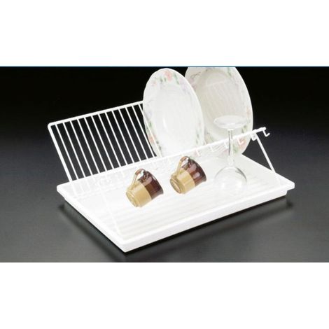 Escurreplatos con bandeja MetalTex 42x29 cm Prático (1/2)