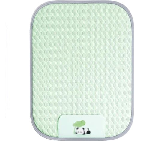 Tapis rafraîchissant pour chien – Technologie instantanée, portable – Lit de repos pour animaux – Idéal pour maison, voyage et extérieur – Parfait pour les chaudes journées d’été-Vert-6050cm (1/5)