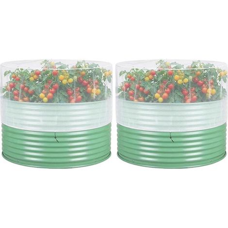 Abdeckung für Hochbeete, 2 teiliges Schutznetz Gartennetz für Pflanzen, Blumen, Obst und Gemüse, Gewächshaus, Garten, Balkon, Terrasse, Außenbere (1/5)