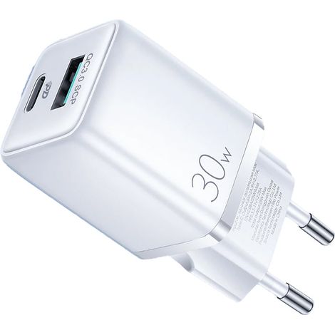 Sign mini schnellladegerat usb usb c pd qc30 3a 30w - wei