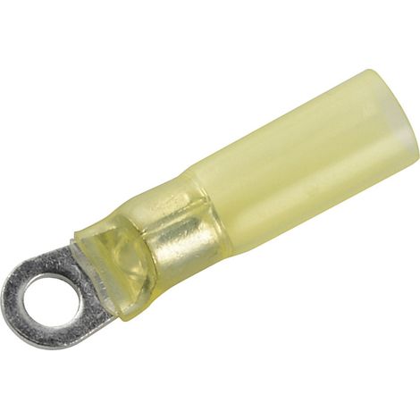 DSG Canusa 7932300102 Ringkabelschuh mit Schrumpfschlauch Querschnitt (max.)=6 mm² Loch-Ø=4 mm Teili