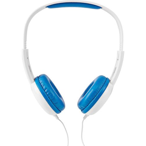 Auriculares supraaurales con cable 3,5 mm Longitud del cable: 1,20 m 82dB Azul (1/5)