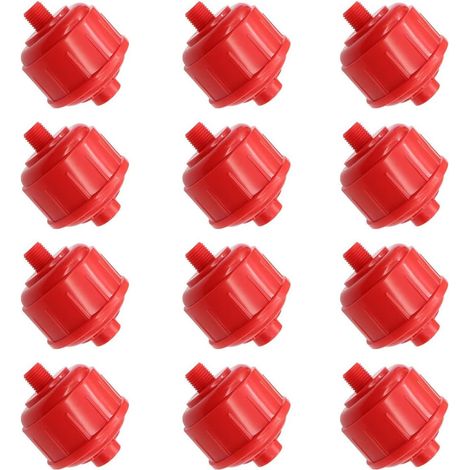 12 Stück Einwegartikel-Sprühfilter Whirlwinds Luftleitungsfilter Einwegartikel Luft Wasser für die meisten Sprühgeräte und Druckluftwerkzeuge (1/5)