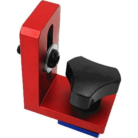 T-Slot Miter Track Stop Locator Sliding Brackets Woodworking Rail Support Chute Connector Holder Woodworking Tool (1/5)