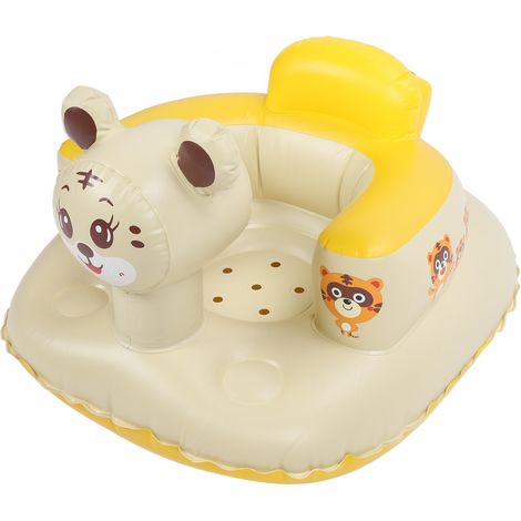 Chaise gonflable pour bébé, chaise pliable pour tout-petits, chaise de bain, chaise bébé ventilée pour piscine et baignoire. (1/5)