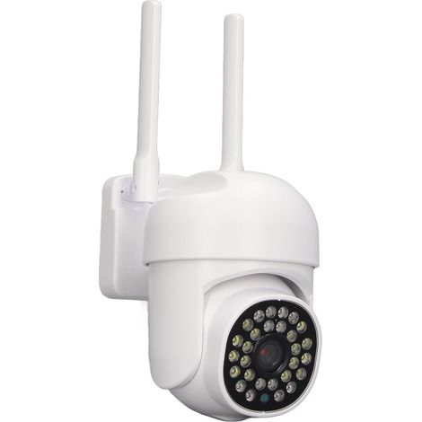 WLAN-Überwachungskamera für den Außenbereich, 360° drehbar, 1080p HD, Nachtsicht, Gegensprechanlage, IP-Sicherheitskamera für den Garten (1/5)