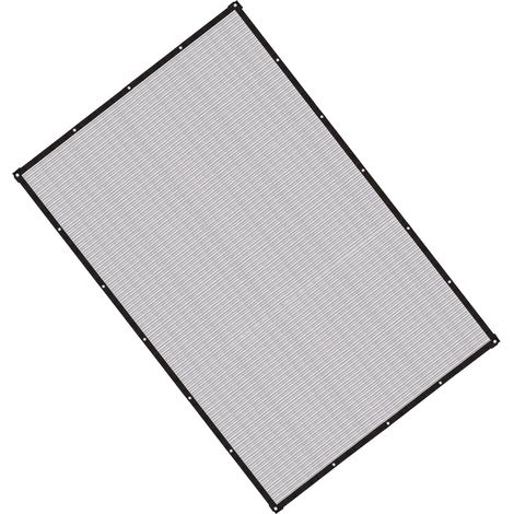 Filet d'ombrage isolant en papier d'aluminium, voile d'ombrage pour pelouses, jardins et piscines, 2 x 3 mètres