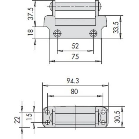 CONTROPIASTRA CISA 07021-10-0