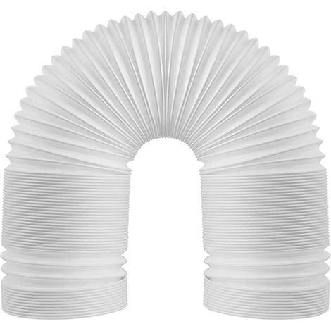 Tubo flessibile per condizionatore portatile e asciugatrice - Tubo di scarico dell'aria con diametro di 150 cm e lunghezza di 1,5 m, tubo di ventilazione universale. (1/5)