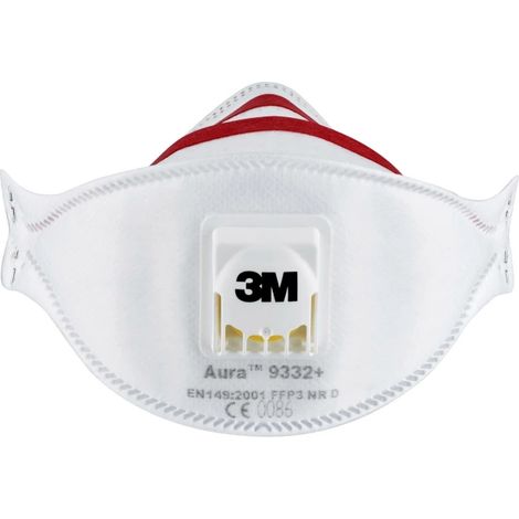 3M PROTECION LABORAL mascarilla ffp3 c/v 9332 plegada 3m , mascarilla ffp3 c/v 9332 plegada 3m