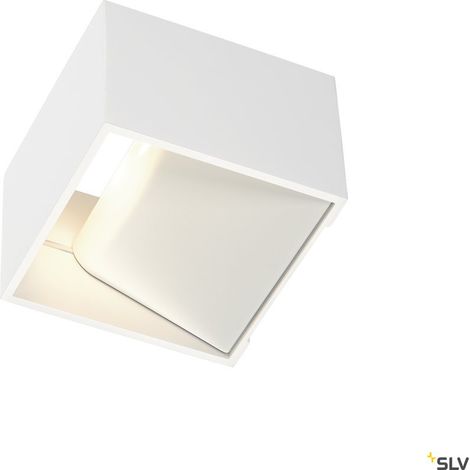 Applique LOGS IN blanc LED 12W 2000K-3000K Dim toWarm - SLV - 1000639