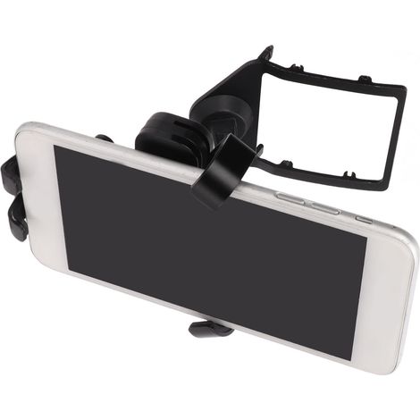 Support de téléphone de voiture en alliage d'aluminium noir pour grille d'aération, compatible avec X3 X4 G01 G02 2018-2020 (1/5)