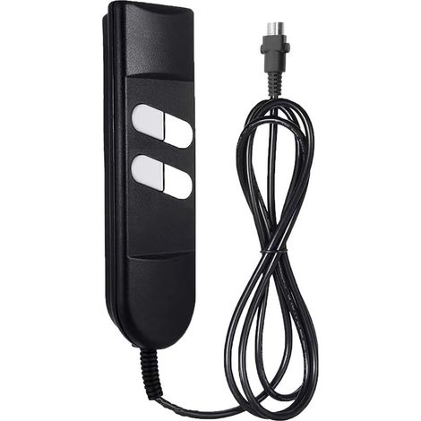 Telecommande Fauteuil, Fauteuil Releveur électrique télécommandes, Interrupteur Manuel à 4 Boutons - Commande Manuelle pour Chaise de Bureau Principale, Chaise Longue (1/5)