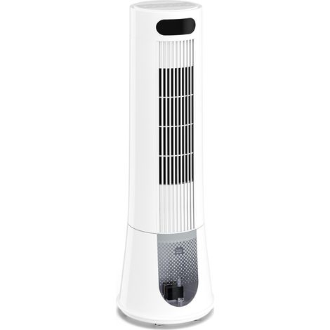Klarstein Enfriador de aire Frost con refrigeración por agua  200 m³/h  7 L  20 m²  2 pareches de frío  4 modos  45 W