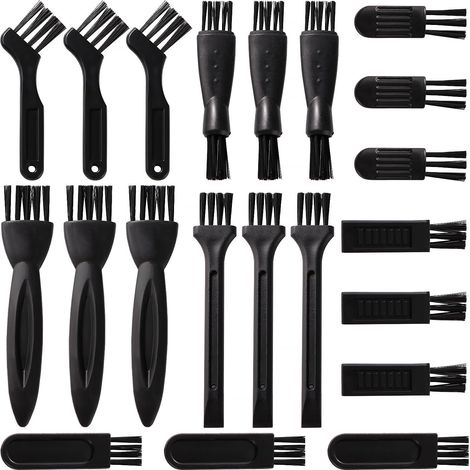 21 Pieces Razor Cleaning Brushes Set, Replacement Razor Cleaning Brushes, Cleaning Brushes for Electric Shaver, for Removing Beard Residues and Dust (1/5)