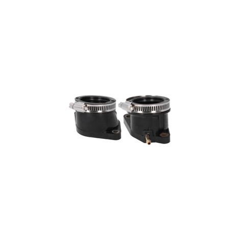 LAN Couvercles de collecteur d'admission et de carburateur S-GIANT (2 pièces) compatibles avec Yamaha Raptor 660 660r 2001-2005 (1/2)