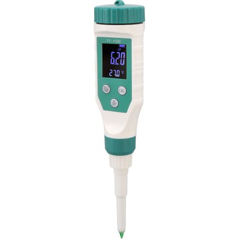pH-mètre numérique Bluetooth intelligent, testeur de pH pour pâtes, testeur d'alcalinité des sols, mesure de l'acidité des aliments pour bébés, compléments alimentaires, fromages et cosmétiques (1/5)