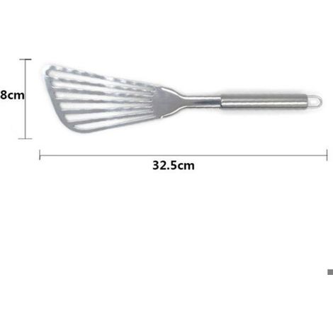 Spatule à poisson en acier inoxydable de qualité alimentaire, spatule à steak pour la maison Étiquette (1/5)