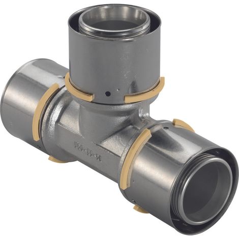 Uponor T de prensar igual 40 mm latón duradero (1/4)