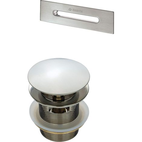 Kit decorativo accessori per vasca da bagno in colore acciaio spazzolato DEANTE KYYF10B  Acciaio Spazzolato