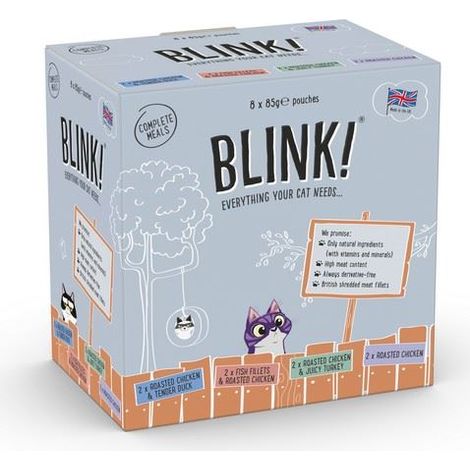 Blink Cat Pouch Chicken Selection 8 x 85g PK3 - 261950