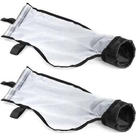 Sac en Filet en Nylon Compatible avec Le Nettoyeur de Piscine Polaris 360 380, Sac Filtrant Multi-usages Remplace,360009 (2 pièces) (1/4)