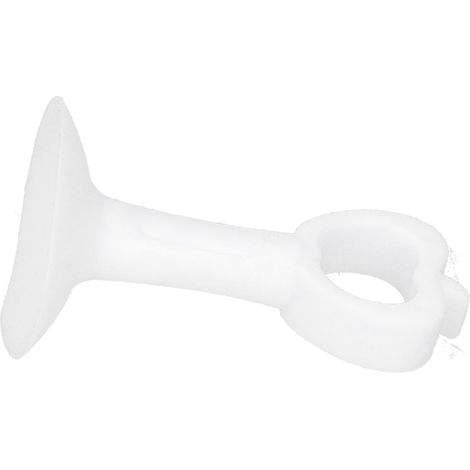 Butée de Porte en Silicone Multifonction - Protège Porte et Mur, Anti-Choc, Blanc pour Intérieur