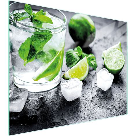 Glasschneidebrett 52x40 Limette (1/5)