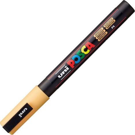 MARCADOR UNI-BALL POSCA PC3M 0.9-1.3MM ALBARICOQUE