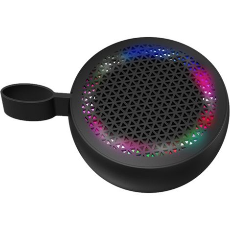 Enceinte Bluetooth - Étanche IPX4 Avec Éclairage LED - Pour Douche Et Extérieur - 1 Pièce (1/5)