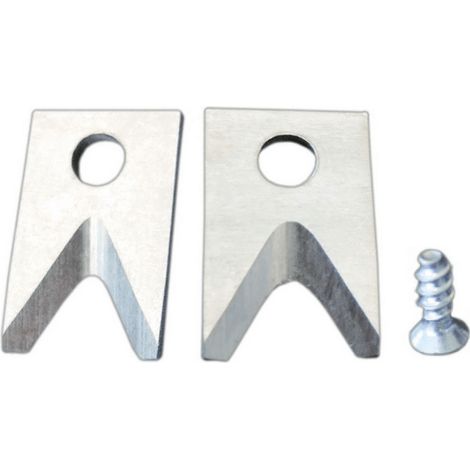 Hoja de repuesto para alicates n.° 5 y n.° 6, hoja de repuesto para pelacables automáticos Weicon, hoja de precisión, acero para herramientas endurecido, duradera y resistente.