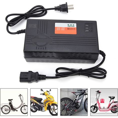 Chargeur de batterie intelligent 48 V 12 Ah avec prise CN 220 V pour scooter électrique. (1/4)