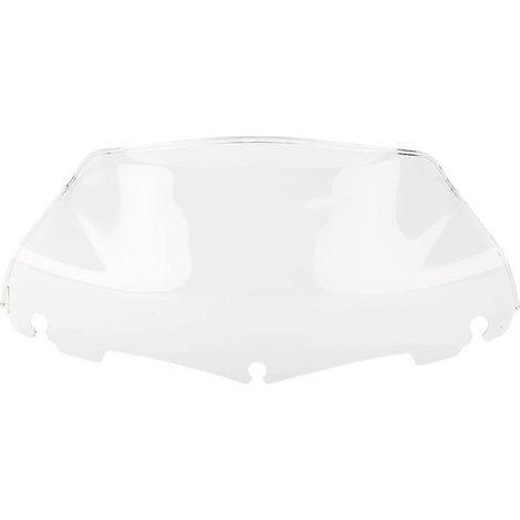 Pare-brise ondulé de 2,97 m (9' 9 pouces) pour Harley Electra Glide Street Touring 2014-2016, ABS de haute qualité – Transparent (1/5)