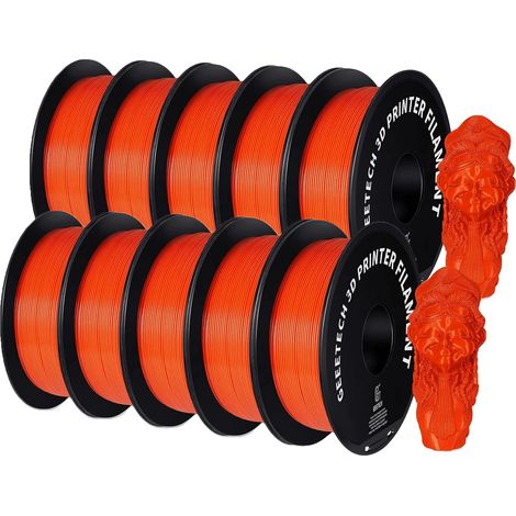 Filamento para impresora 3D, PETG de 1,75 mm, material de alta resistencia. (1/2)
