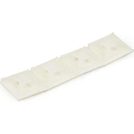 CBMCTM1 soporte para brida Blanco Nylon 100 pieza(s) (1/4)