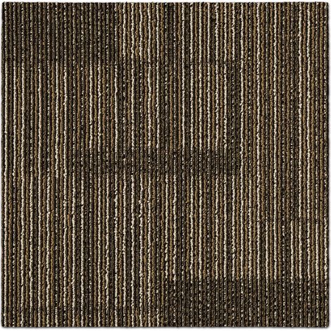 Teppichfliesen Linz Braun 02 50 x 50 cm