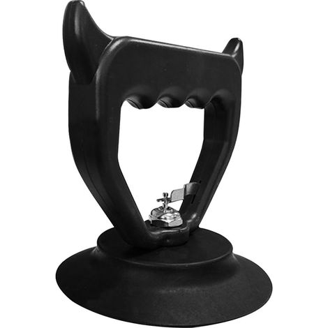 Ventouse pour réparation de bosses de voiture, poignée pour carrosserie, porte et capot, outil de débosselage qui protège la peinture pour voiture, camion et camping-car ABS noir (1/5)
