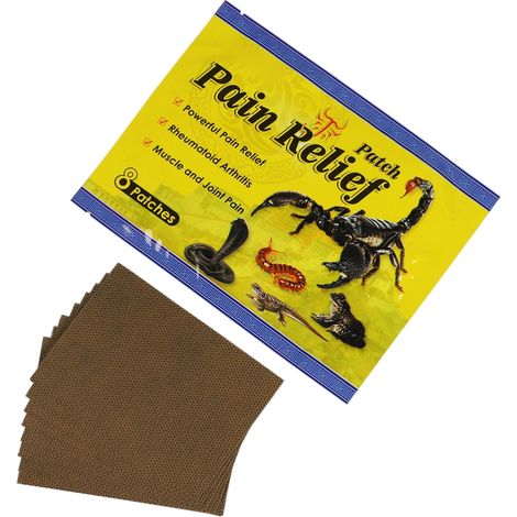 Patch Chinois Scorpion pour Soulager Douleurs Musculaires et Articulaires - Anti-Fatigue et Détente (1/4)